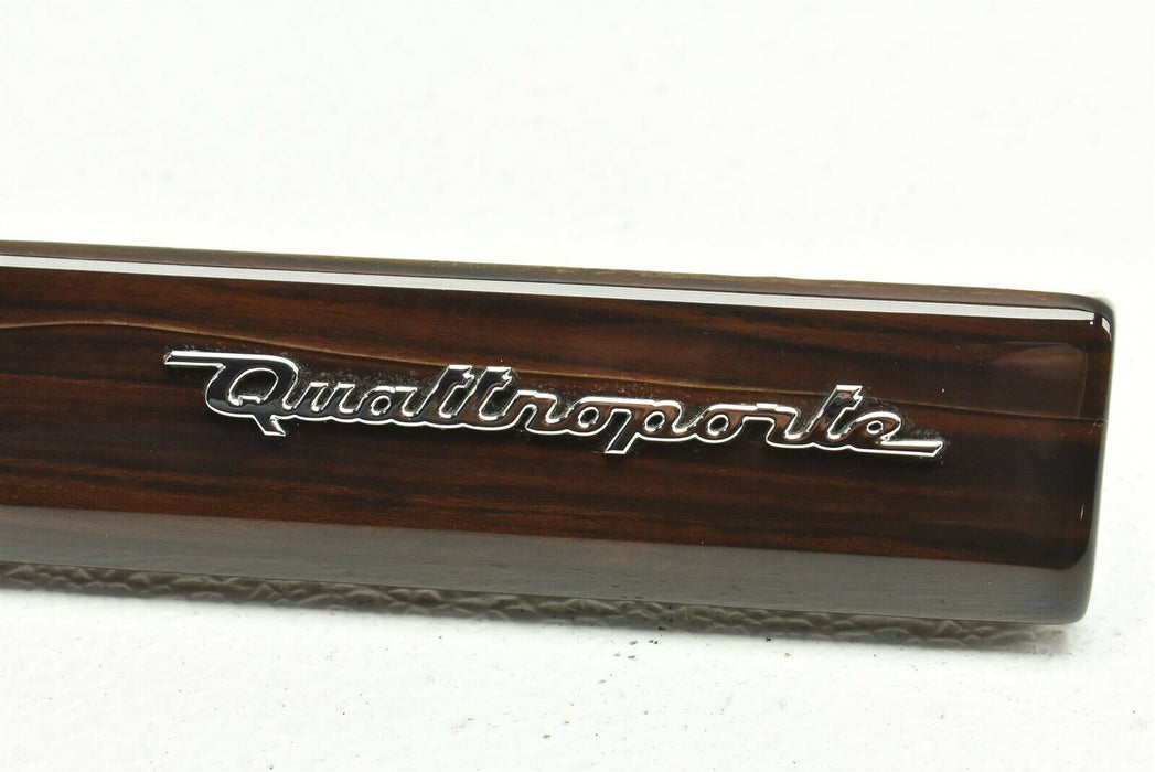 2003-2012 Maserati Quattroporte S Dash Wood Trim Molding 03-12