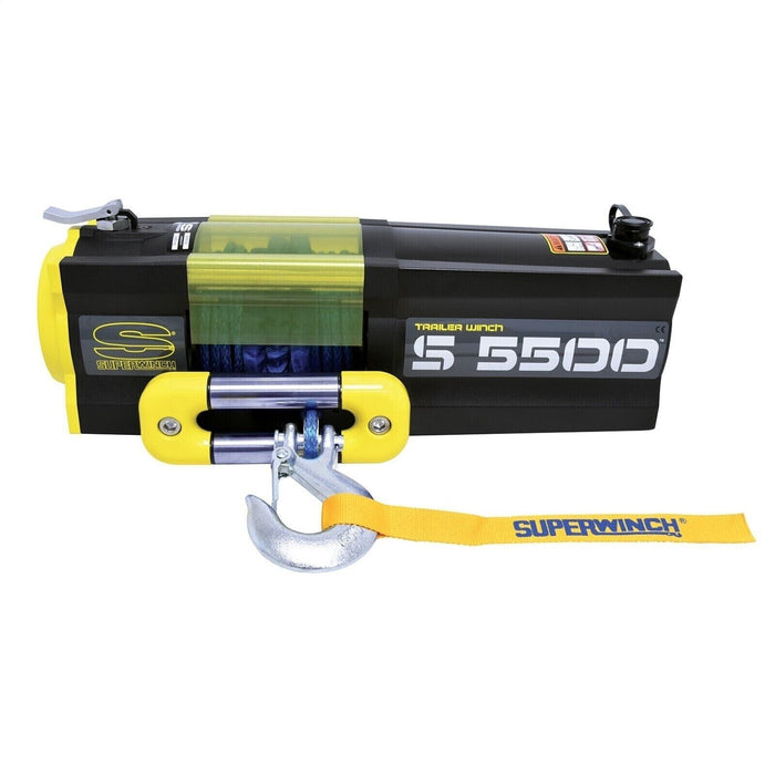 SUPERWINCH 1455201 S5500SR 12V Synthetic Rope Winch