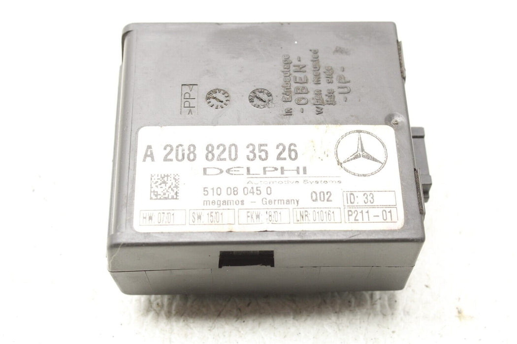 2002 Mercedes CLK55 AMG Anti Theft Alarm Control Module 2088203526 98-02