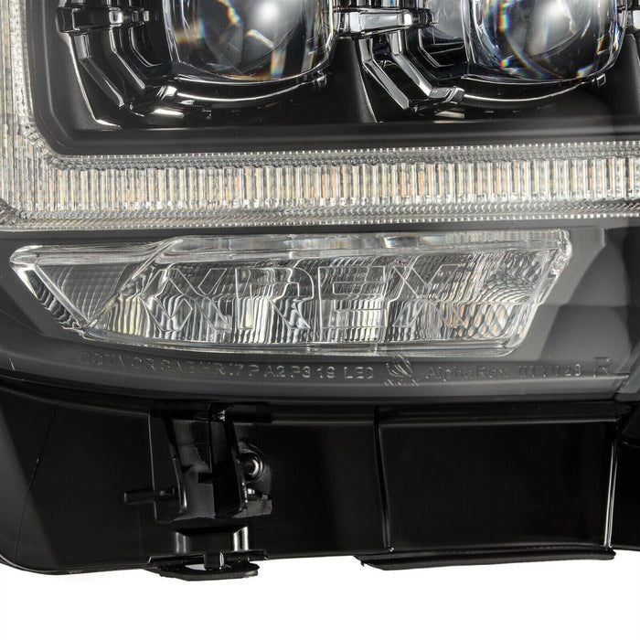 AlphaRex Black NOVA LED Projector Headlights for 2016-2020 Toyota Tacoma SR SR5