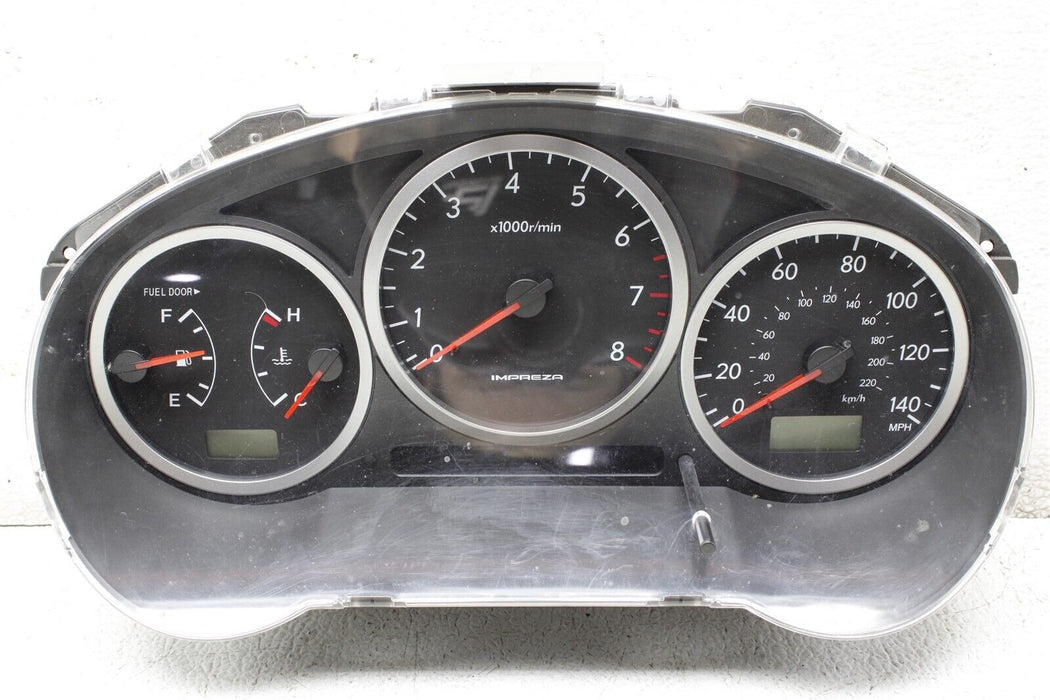 2006 Subaru Impreza WRX Speedometer Gauge Cluster MT 57k BROKEN SPEED GAUGE 06