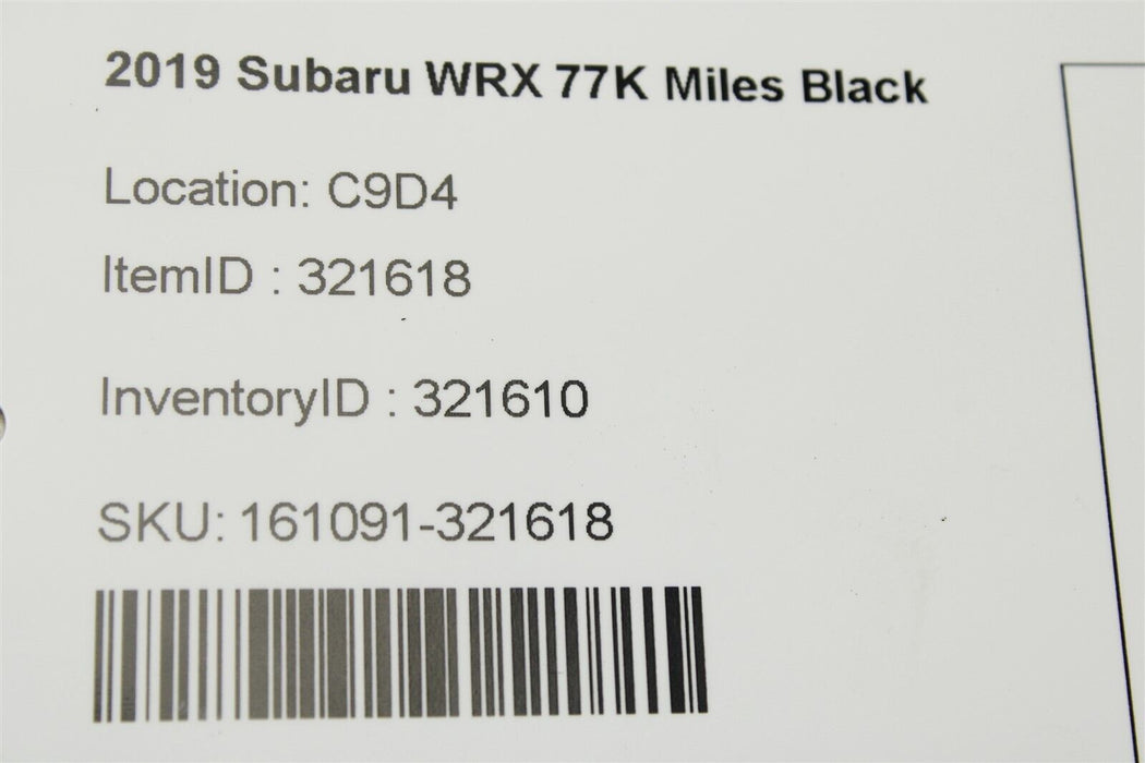 2015-2018 Subaru WRX Starter Motor Assembly Manual MT 23300AA631 OEM 15-18