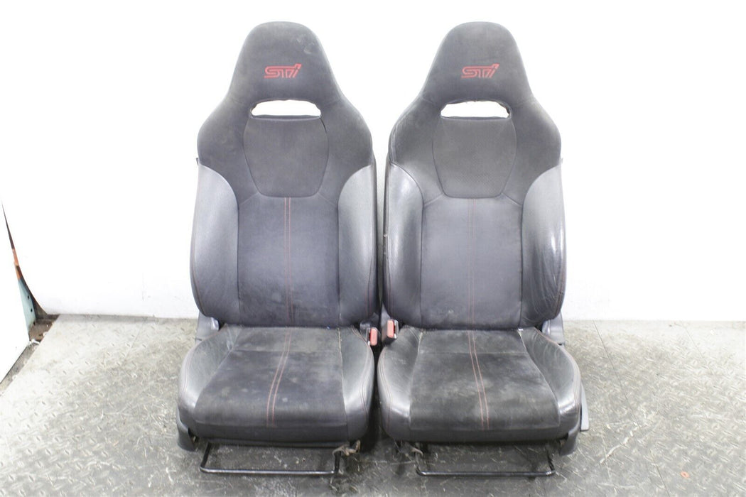 2008-2014 Subaru WRX STI Sedan Seat Set Assembly Factory OEM 08-14