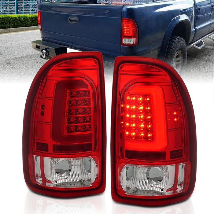 Anzo USA 311349 Tail Light Assembly Fits 1997-2004 Dodge Dakota