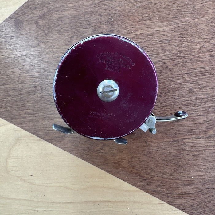 Vintage South Bend OREN-O-MATIC Model D NO. 1130 Fly Fishing Reel