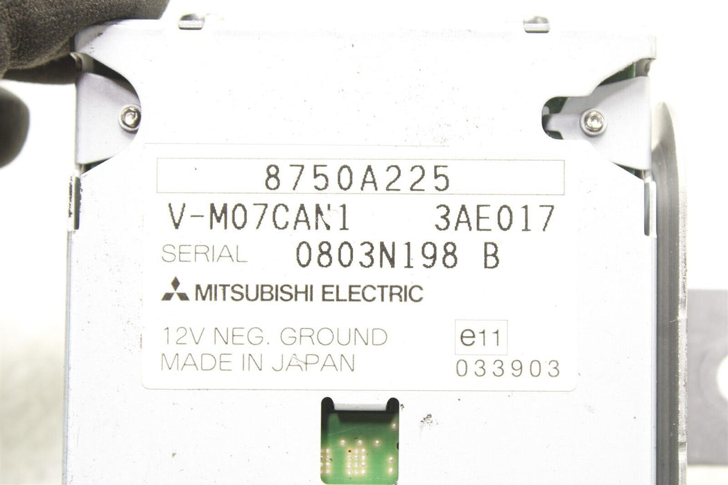 2008-2015 Mitsubishi Evolution X Navigation Control Module 8750A225 08-15