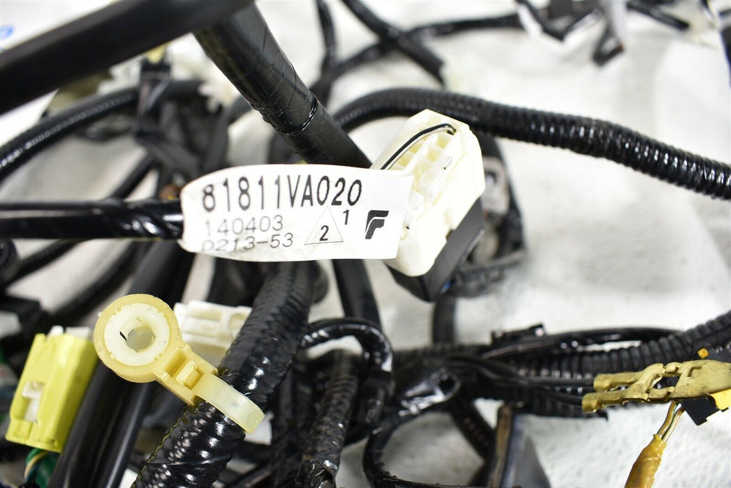 2015-2016 Subaru WRX STI Rear Wiring Wire Harness 81811VA020 15-16