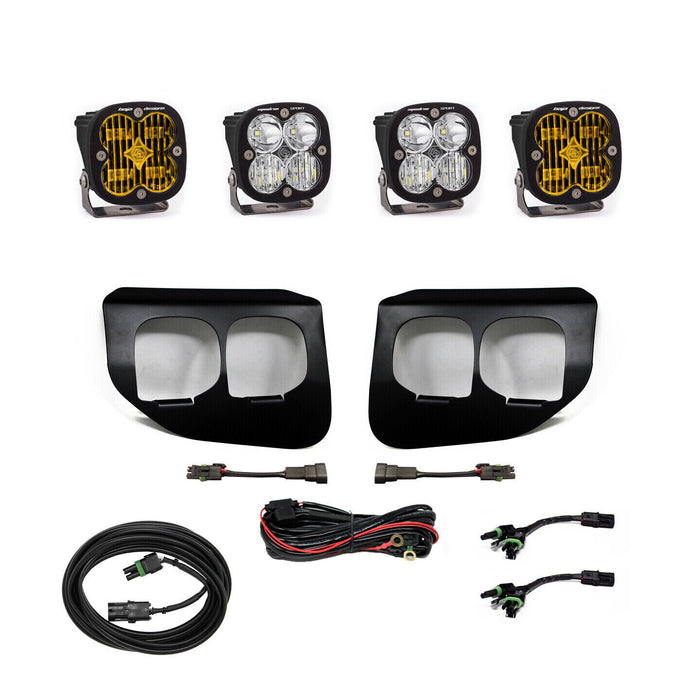 Baja Designs Fog Lights Dual FPK SAE Amber /Sport White for 20+ Ford Super Duty