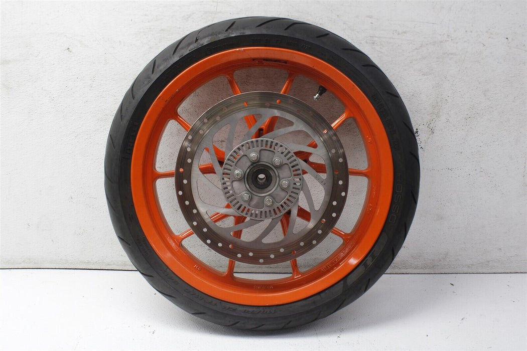 2015 KTM Duke 390 RC390 Front Wheel Rim Assembly Factory OEM 15-16