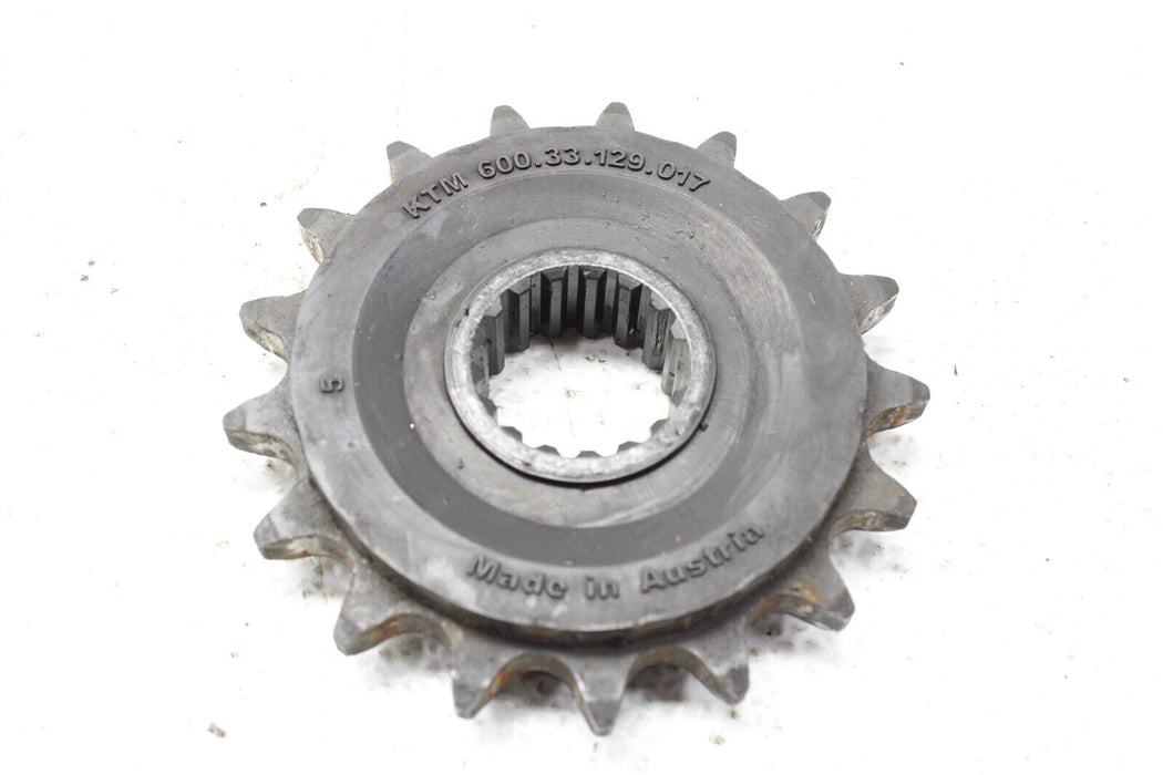 2018 KTM 1290 Super Duke Front Drive Sprocket 60033129017 Factory OEM 17-20