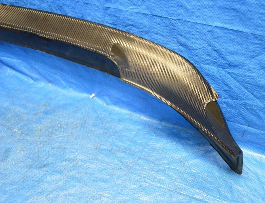 13 Scion FR-S Spoiler Rear Wing Black Carbon Fiber Wrap FRS 2013