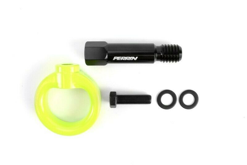 Perrin Performance Rear Yellow Tow Hook for 2020 Toyota GR Supra PTP-BDY-250NY