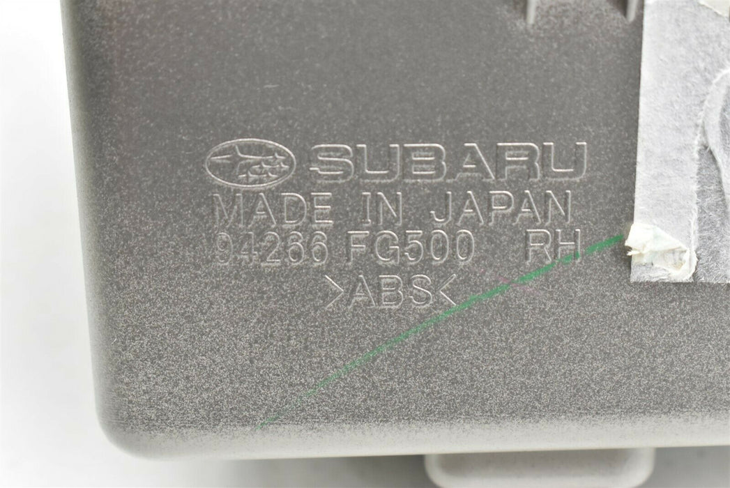 2008-2014 Subaru Impreza WRX STI Window Switch Trim Rear Right Passenger 08-14