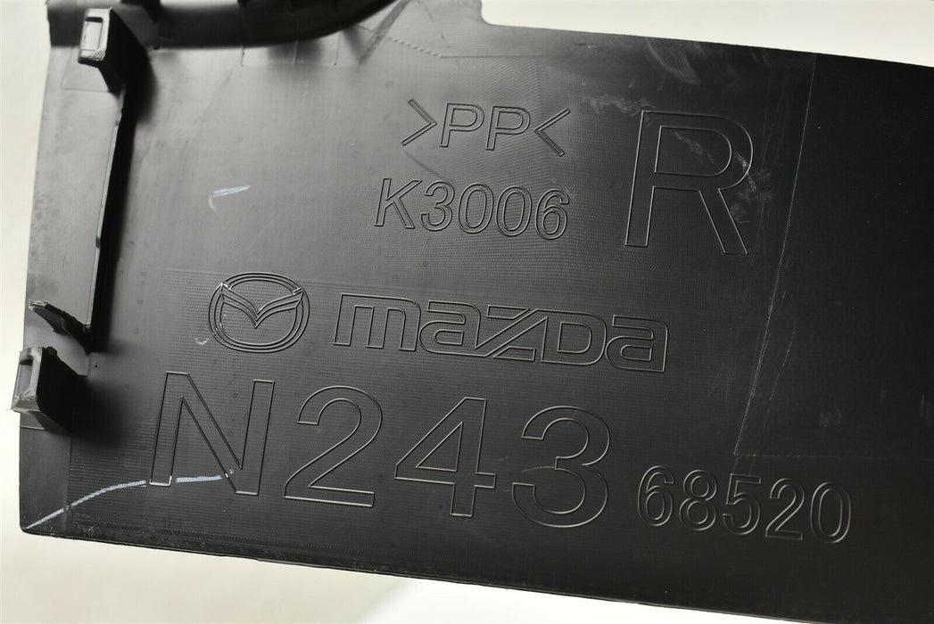 2016-2019 Mazda MX-5 Miata Right Side Seat Upper Trim Cover N24368520 16-19
