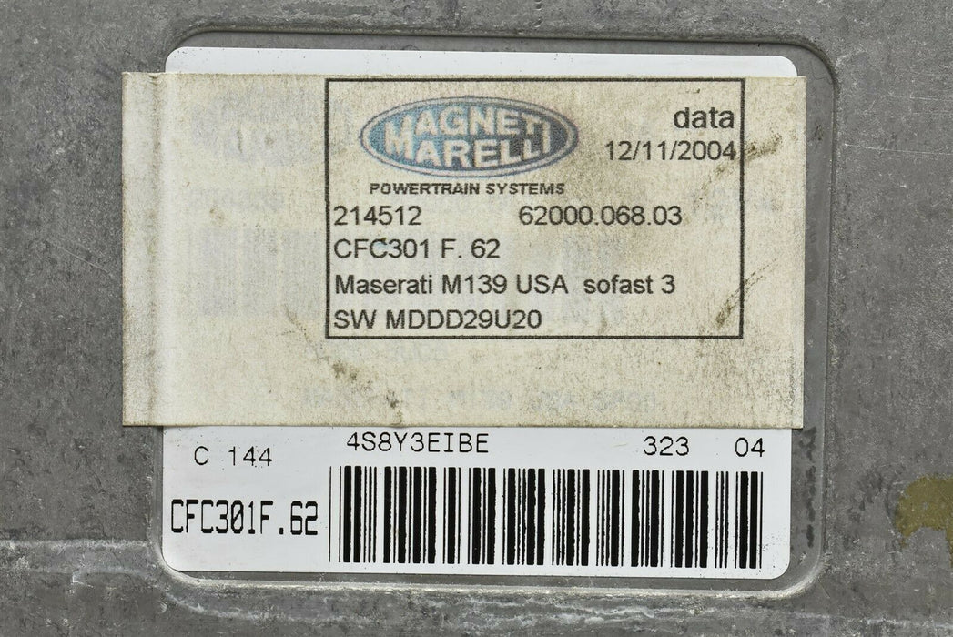 2005 Maserati Quattroporte Transmission Control Module 210487