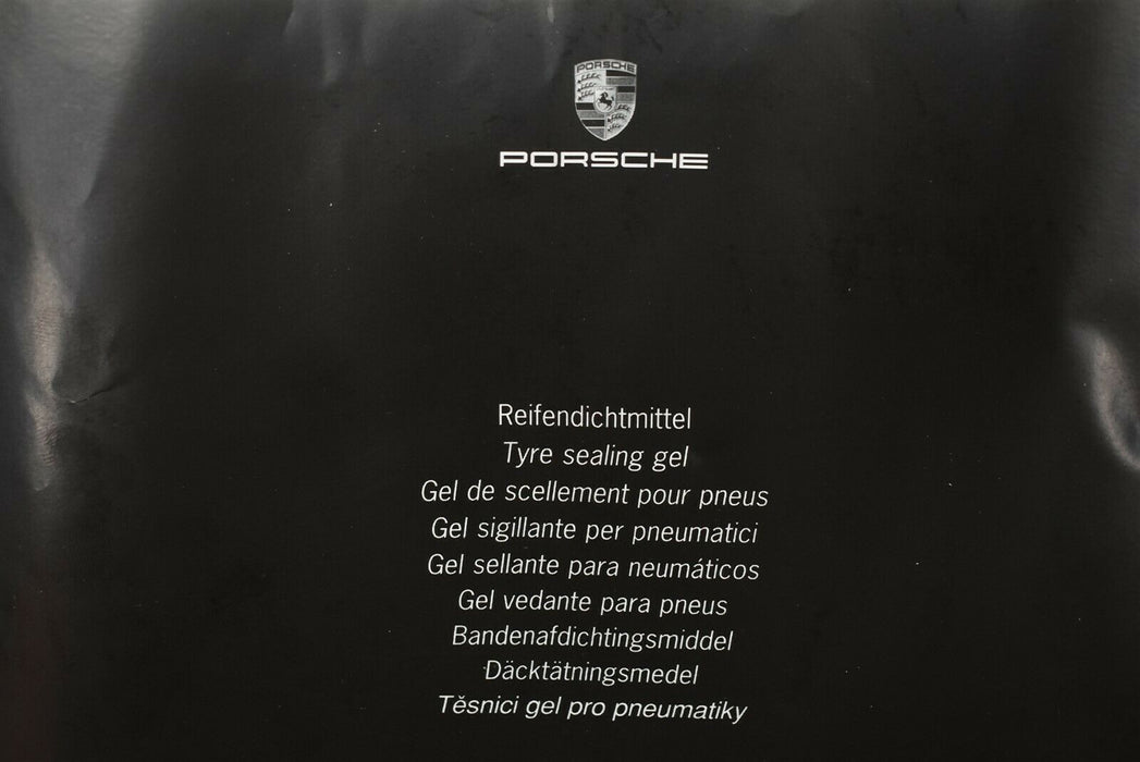 2010-2016 Porsche Panamera Turbo Tire Sealing Gel 10-16