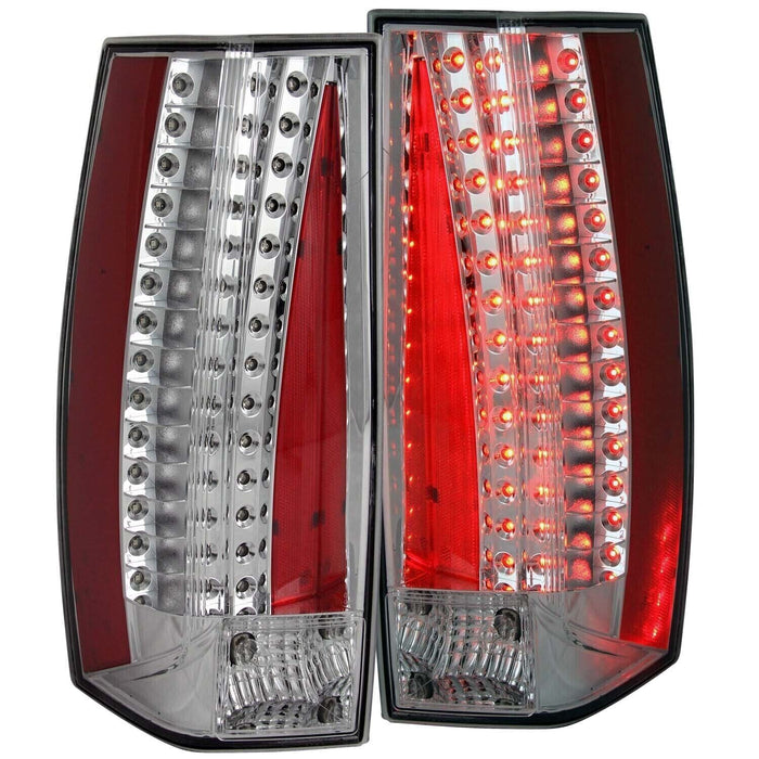 Anzo USA 321287 Clear LED Tail Light Assembly For 2007-2011 Cadillac Escalade