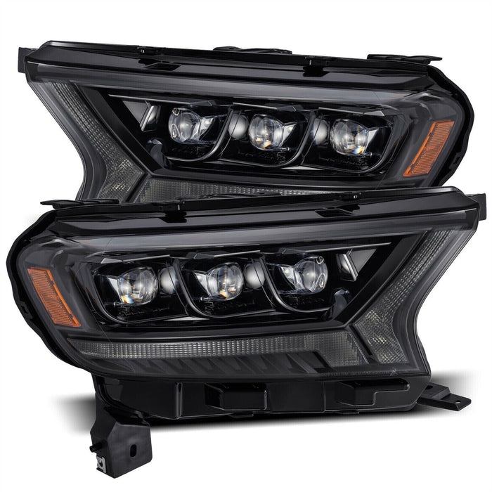 AlphaRex Alpha-Black NOVA LED Projector Headlights for 2019-2022 Ford Ranger