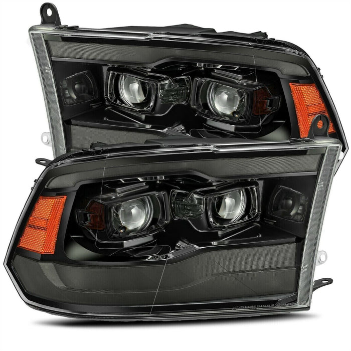 AlphaRex Alpha-Black LUXX LED Projector Headlights for 2009-2018 Dodge Ram 1500