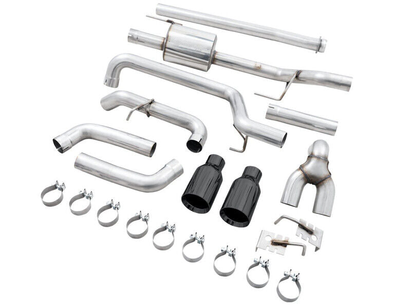 AWE 3015-33119 0FG Dual Split Rear Exhaust System Kit For Ford F150 NEW