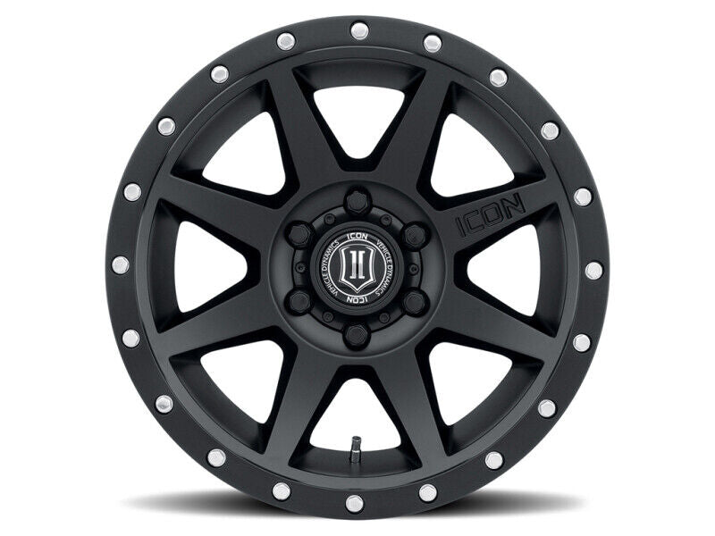 Icon Vehicle Dynamics 1818906352SB Rebound 18"x9" Wheel Satin Black