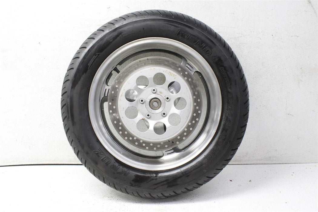 1997 Suzuki VZ800 Marauder Front Wheel Rim Tire Rotor Assembly 97-04