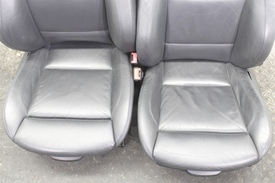 2008 - 2013 BMW M3 E92 Black Leather Seat Set Seats Front Rear Interior 08-13