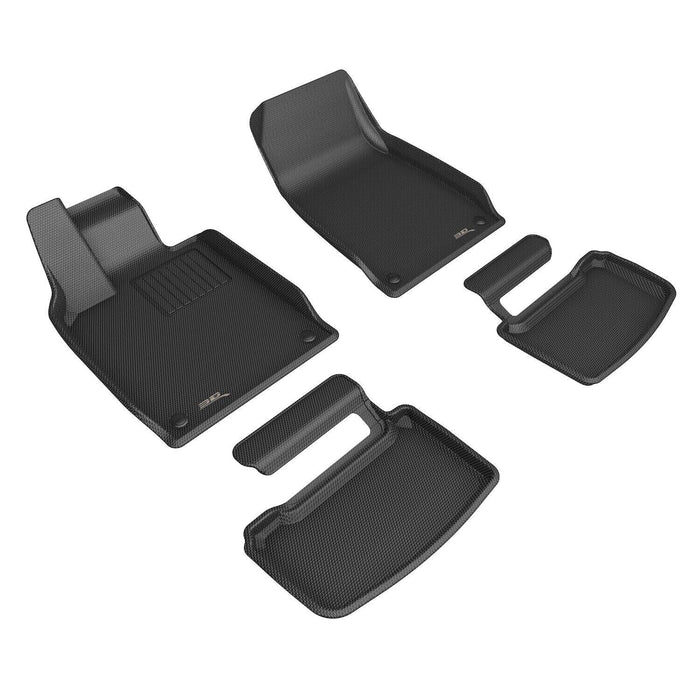 3D Maxpider Custom Fit Kagu Floor Mat For 2020-2023 Porsche Taycan (9J1)