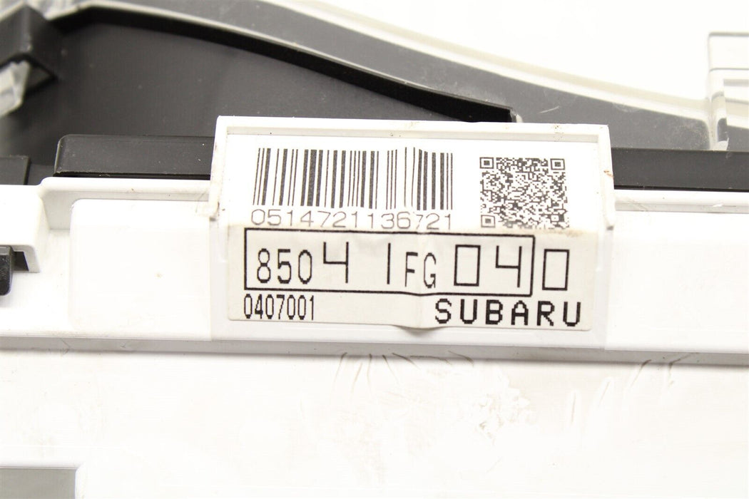 2012-2014 Subaru Wrx 2.5L Speedometer Cluster Assembly 96K Miles Factory OEM 12