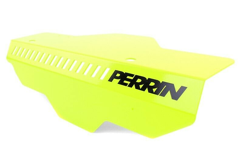 Perrin Alternator Pulley & Belt Cover For 02-14 WRX 04-20 STI Neon Yellow