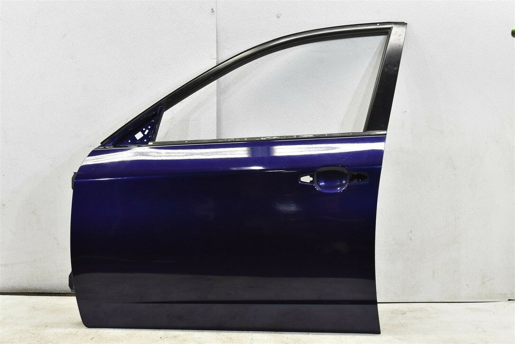 2008-2014 Subaru WRX STI Front Driver Left Plasma Blue Door Assembly OEM 08-14