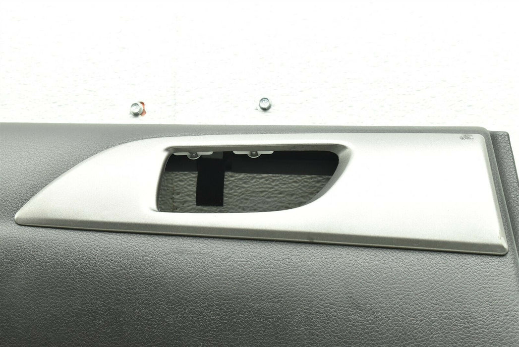 2008-2014 Subaru WRX STI Door Panel Trim Cover Rear Left LH 08-14