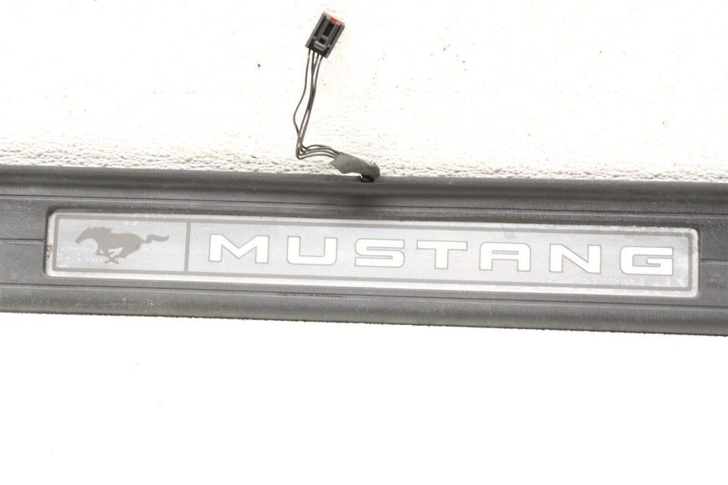 2015-2020 Ford Mustang GT 5.0 Illuminated Door Foot Sill Plate 11k 15-20