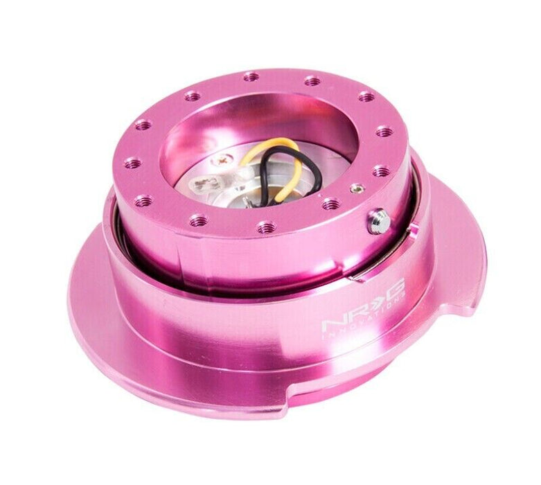 NRG Quick Release Kit Gen 2.5 - Pink Body / Pink Ring SRK-250PK