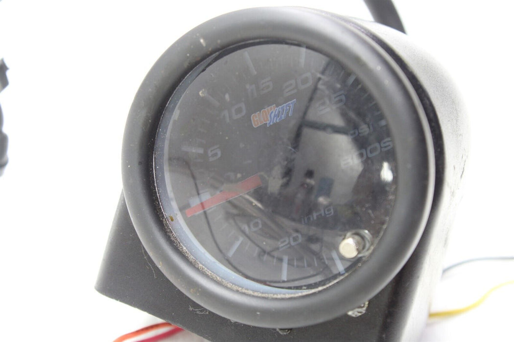 GlowShift PSI Imperial Boost Gauge Assembly With Housing