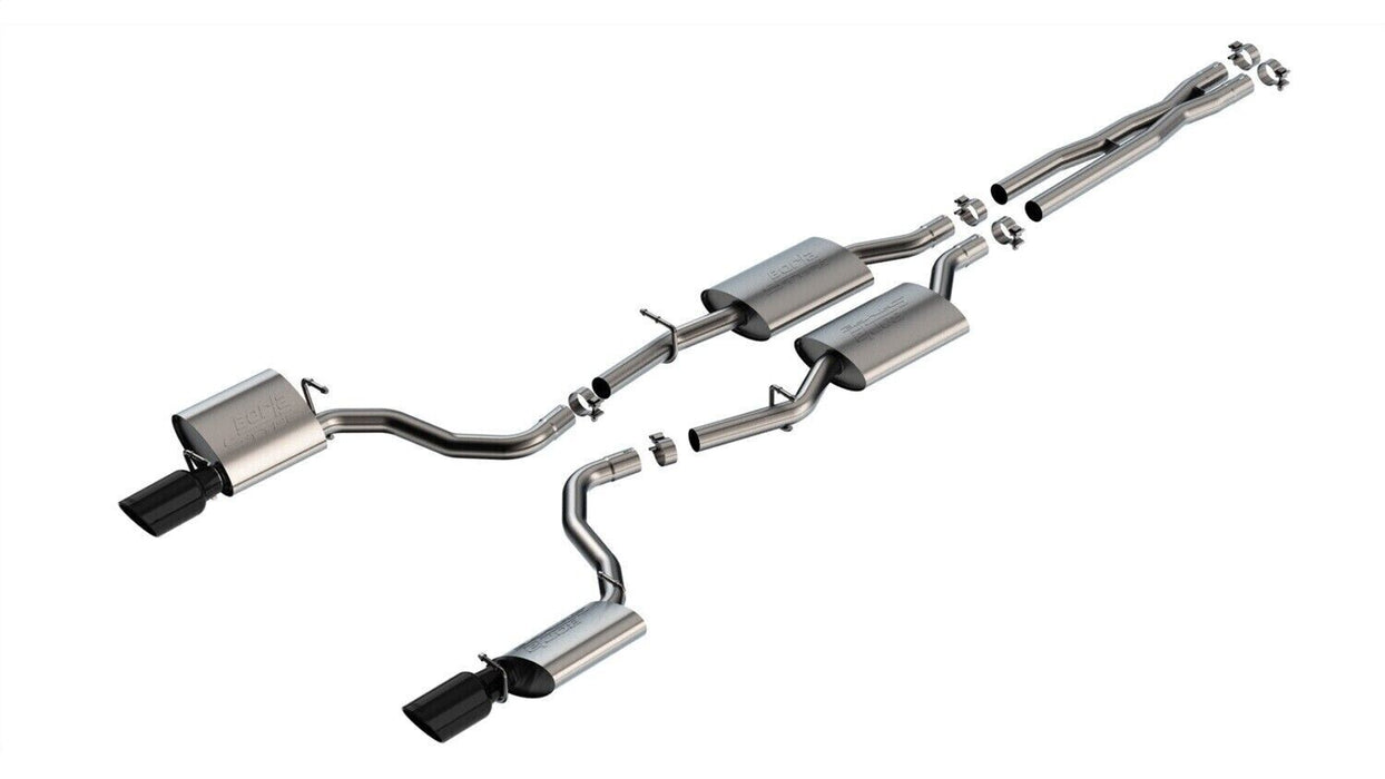 Borla 140917BC S-Type Exhaust System Fits 2019-2023 Charger GT