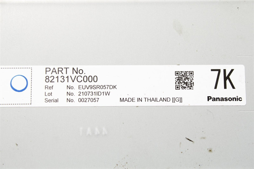 2022-2023 Subaru WRX Backup Panel Instrument Unit Module 82131VC000 22-23