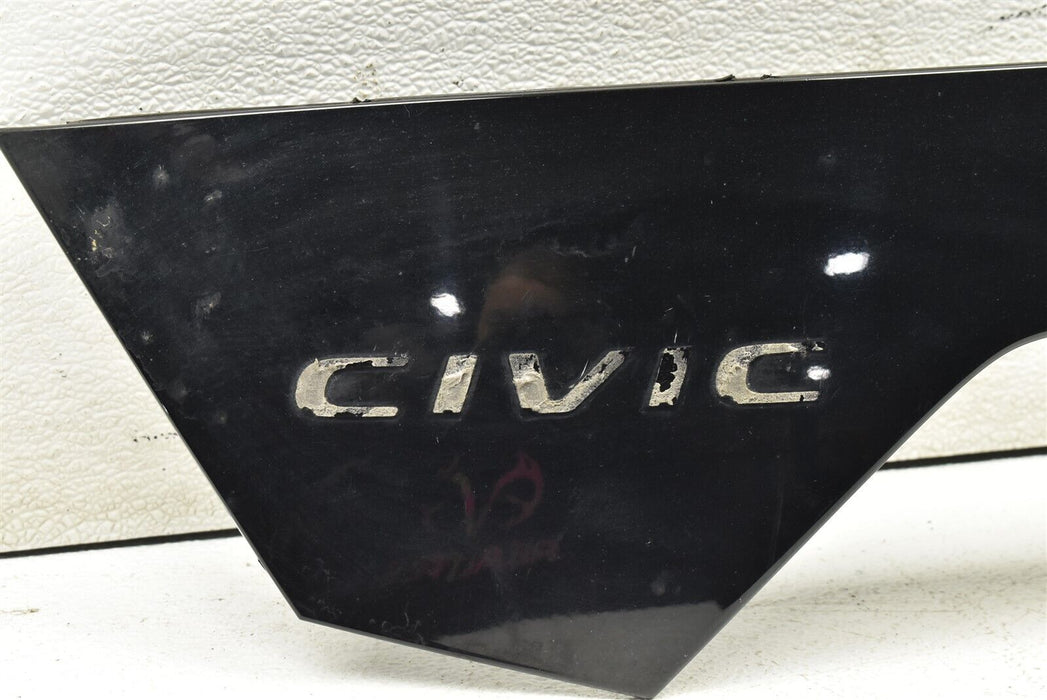 2016-2021 Honda Civic SI Sedan Trunk Cover Trim Lid Panel 16-21