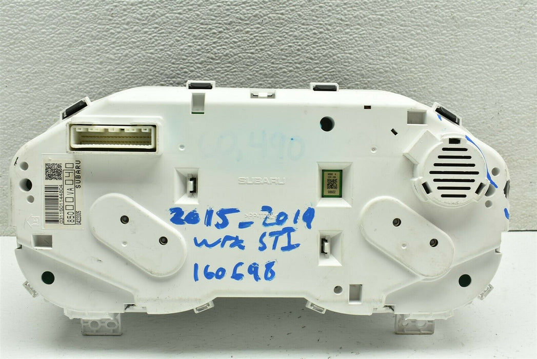 2015 Subaru WRX STI Instrument Speedometer Gauge Cluster 85000VA040 OEM 15