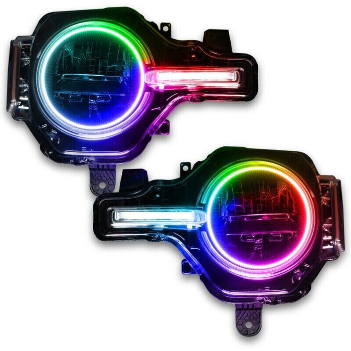 Oracle Lighting 1471-330 ORACLE Lighting ColorSHIFT Headlight Halo Kit w/DRL Bar