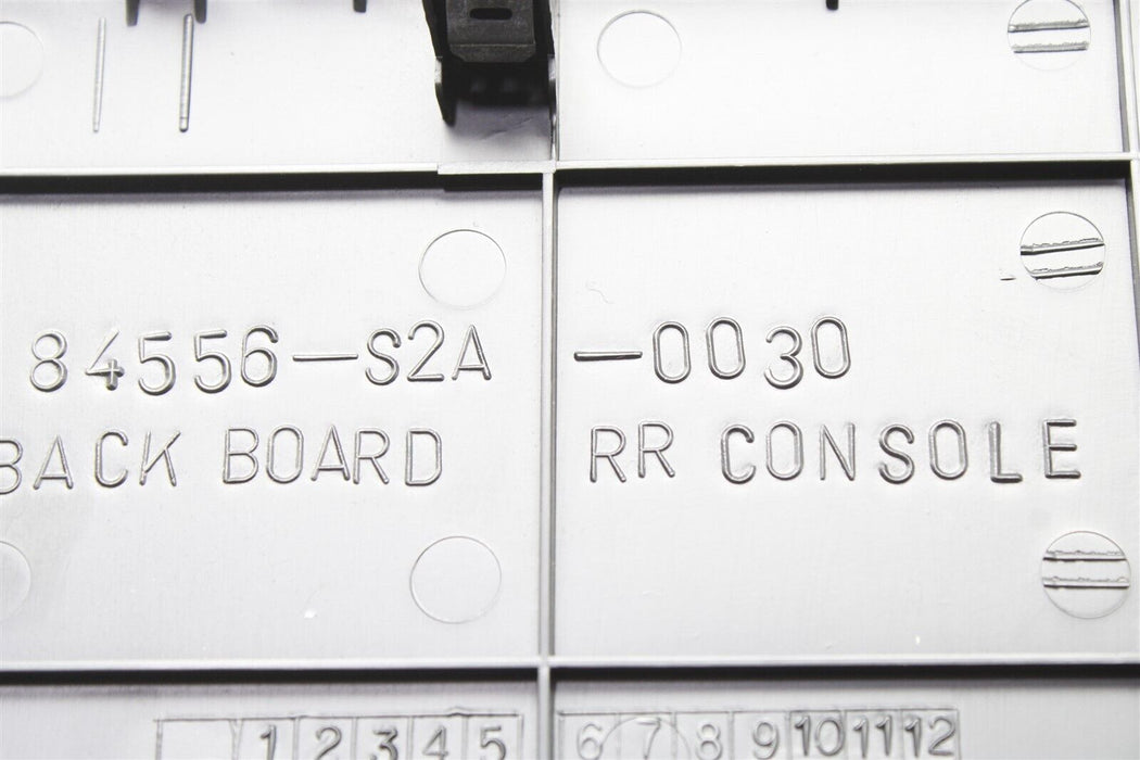 2000-2009 Honda S2000 Center Console Backboard Trim Cover 00-09
