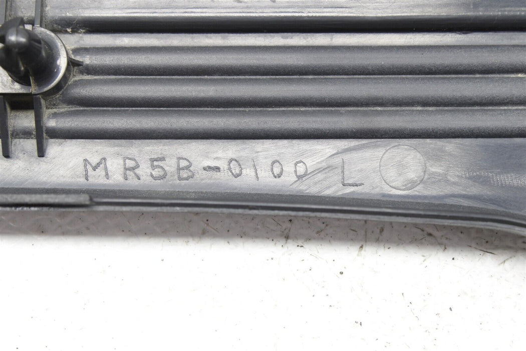 1996 Honda PC800 Pacific Coast Left Lower Step Fairing Clutch Cover MR5B-0100L
