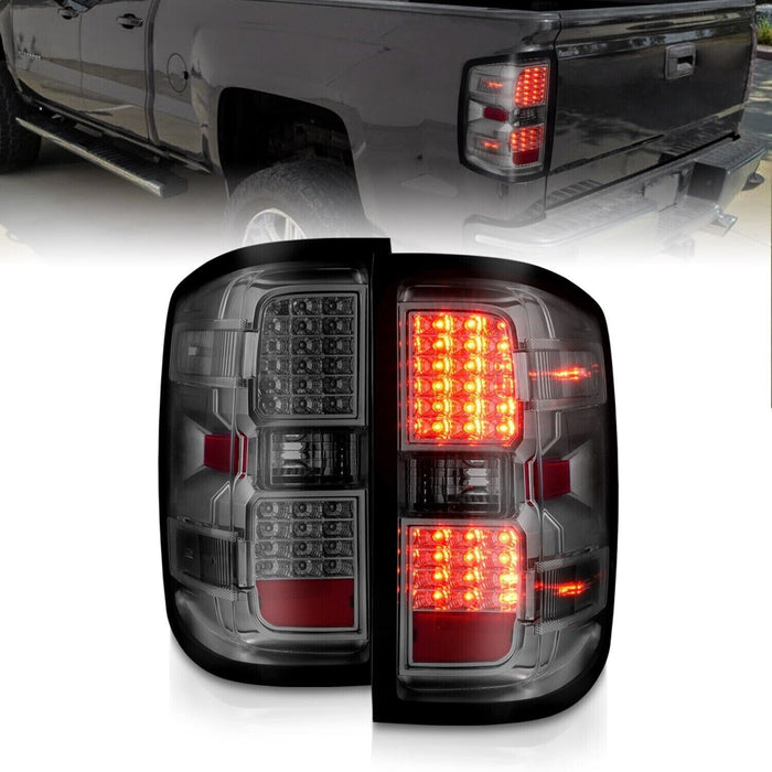 Anzo USA 311424 Tail Light Assembly For 2015-2019 Chevy Silverado 2500HD/3500HD