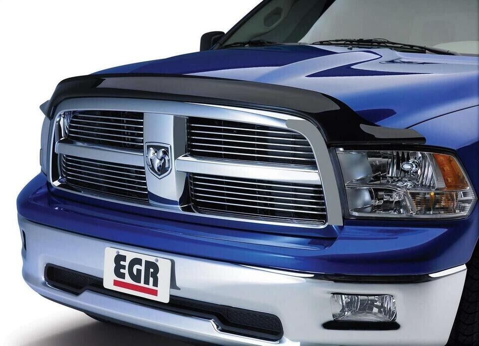 EGR 392551 EGR Aerowrap Hood Guard Dark Smoke Finish For 06+ Dodge F/S Pickup