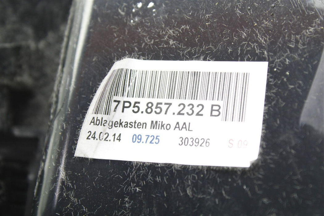 2014 Porsche Cayenne Center Console Storage Bin 7P5857232 11-18
