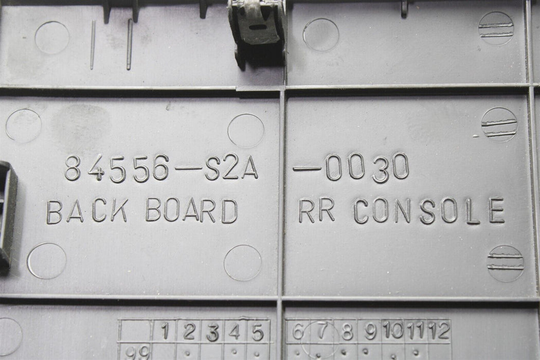 2000-2009 Honda S2000 Center Console Back Board Trim Garnish Panel OEM 00-09