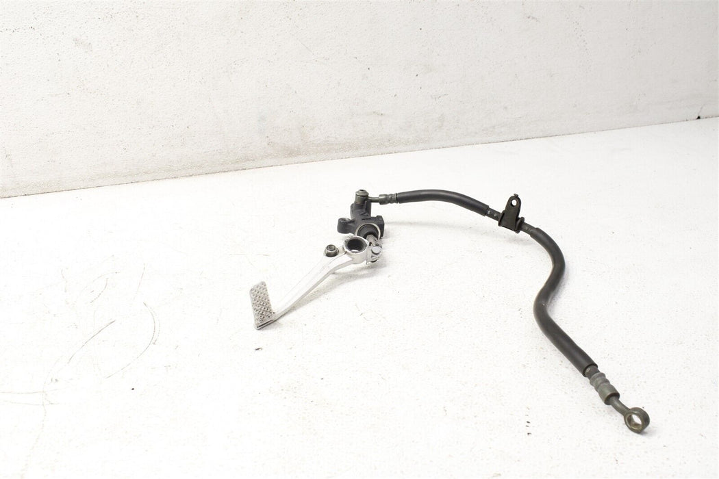 2002 Yamaha YZF R6 Rear Brake Master Pedal Assembly 99-02