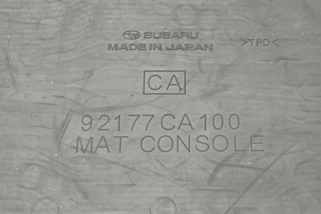 2013-2019 Subaru BRZ Center Console Rubber Mat Cover Trim 92177CA100 13-19
