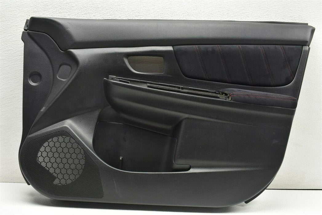 2015-2019 Subaru WRX STI Door Panel Cover Trim Front Right Passenger RH 15-19
