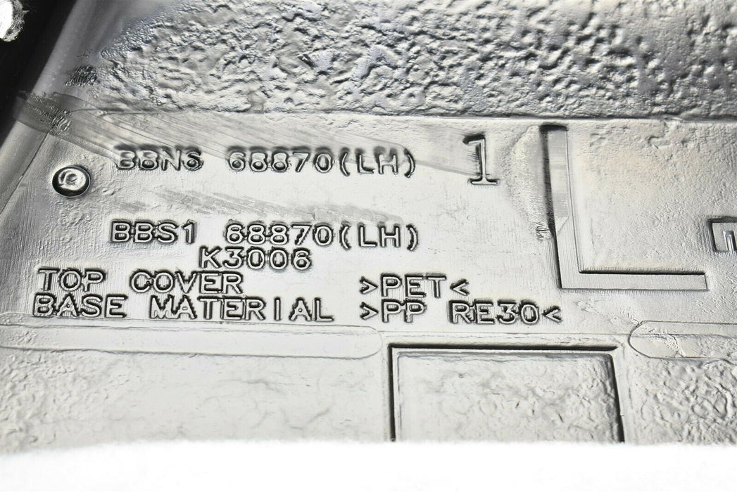 10-13 Mazdaspeed3 Rear Hatch Trim Panel Left Side LH 2010-2013